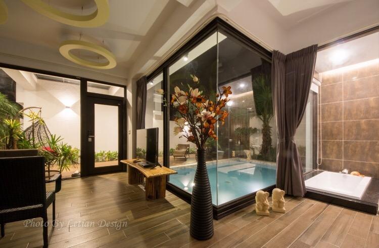Mou Xia Villa Wujie Zhen Exteriör bild